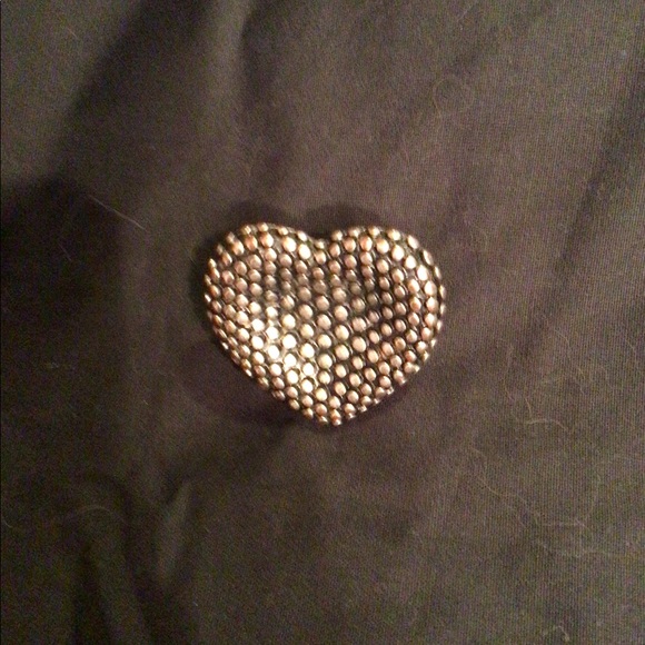 Large fashion heart ring - Picture 2 of 6